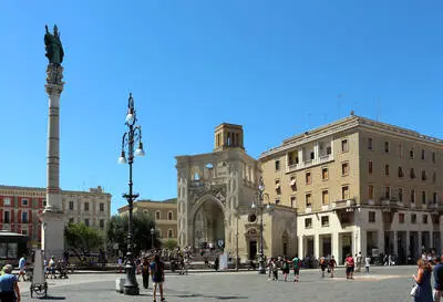 Gincana en Lecce