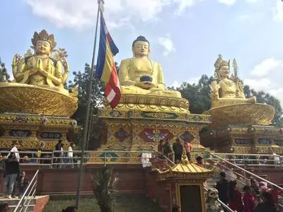 Gincana en Kathmandu