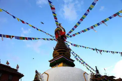 Gincana en Kathmandu