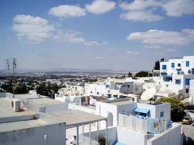 Gincana en Sidi Bou Said